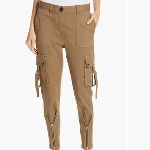 Skinny Cargo Pants by Robert Rodrigues in Olive color. Size 2